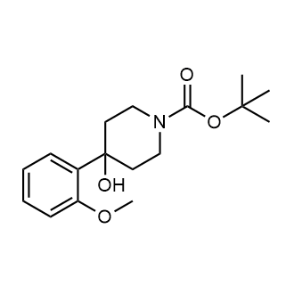 Tert-butyl 4-hydroxy-4-(2-methoxyphenyl)piperidine-1-carboxylate|CS-0523103
