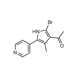 1-(2-Bromo-4-methyl-5-(pyridin-4-yl)-1H-pyrrol-3-yl)ethan-1-one|CS-0523122