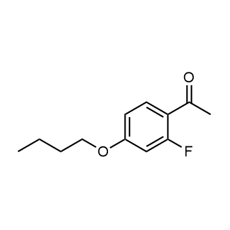 1-(4-Butoxy-2-fluorophenyl)ethan-1-one|CS-0523124