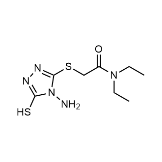 2-((4-Amino-5-mercapto-4H-1,2,4-triazol-3-yl)thio)-N,N-diethylacetamide|CS-0523355