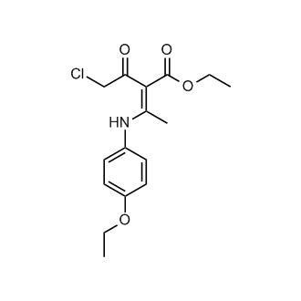 Ethyl (E)-2-(2-chloroacetyl)-3-((4-ethoxyphenyl)amino)but-2-enoate|CS-0523402