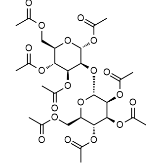 (2R,3S,4S,5R,6R)-6-(acetoxymethyl)-3-(((2R,3S,4S,5R,6R)-3,4,5-triacetoxy-6-(acetoxymethyl)tetrahydro-2H-pyran-2-yl)oxy)tetrahydro-2H-pyran-2,4,5-triyl triacetate|CS-0523572