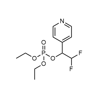 2,2-Difluoro-1-(pyridin-4-yl)ethyl diethyl phosphate|CS-0523621