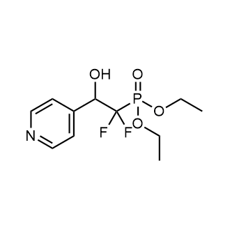 Diethyl (1,1-difluoro-2-hydroxy-2-(pyridin-4-yl)ethyl)phosphonate|CS-0523623