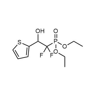 Diethyl (1,1-difluoro-2-hydroxy-2-(thiophen-2-yl)ethyl)phosphonate|CS-0523624