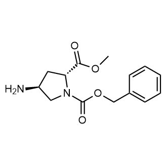 1-Benzyl 2-methyl (2R,4S)-4-aminopyrrolidine-1,2-dicarboxylate|CS-0524027