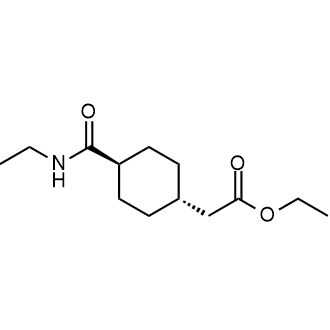 Ethyl 2-((1r,4r)-4-(ethylcarbamoyl)cyclohexyl)acetate|CS-0524329