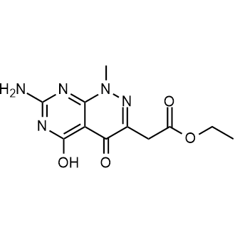 Ethyl 2-(7-amino-5-hydroxy-1-methyl-4-oxo-1,4-dihydropyrimido[4,5-c]pyridazin-3-yl)acetate|CS-0524417