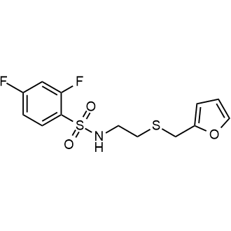 2,4-Difluoro-N-(2-((furan-2-ylmethyl)thio)ethyl)benzenesulfonamide|CS-0524431