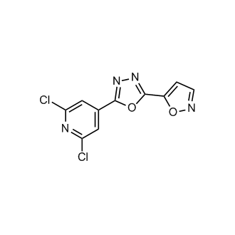 2-(2,6-Dichloropyridin-4-yl)-5-(isoxazol-5-yl)-1,3,4-oxadiazole|CS-0524436