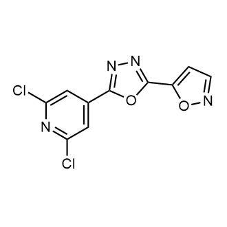 2-(2,6-Dichloropyridin-4-yl)-5-(isoxazol-5-yl)-1,3,4-oxadiazole|CS-0524436