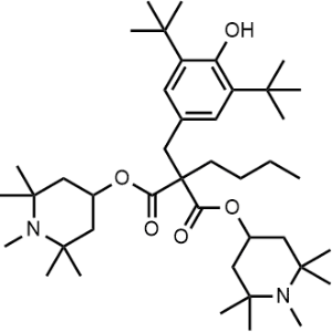 Bis(1,2,2,6,6-pentamethylpiperidin-4-yl) 2-butyl-2-(3,5-di-tert-butyl-4-hydroxybenzyl)malonate|CS-0524677