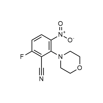 6-Fluoro-2-morpholino-3-nitrobenzonitrile|CS-0524735