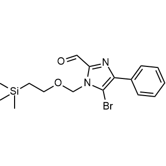 5-Bromo-4-phenyl-1-((2-(trimethylsilyl)ethoxy)methyl)-1H-imidazole-2-carbaldehyde|CS-0524826