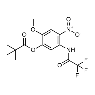 2-Methoxy-4-nitro-5-(2,2,2-trifluoroacetamido)phenyl pivalate|CS-0524831