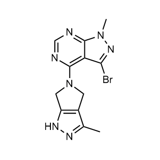 3-Bromo-1-methyl-4-(3-methyl-4,6-dihydropyrrolo[3,4-c]pyrazol-5(1H)-yl)-1H-pyrazolo[3,4-d]pyrimidine|CS-0525144