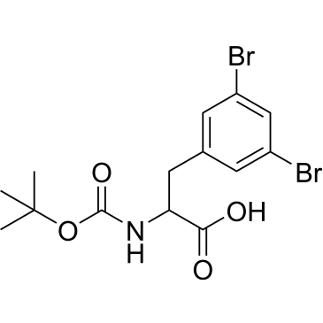 2-((Tert-butoxycarbonyl)amino)-3-(3,5-dibromophenyl)propanoic acid|CS-0525165