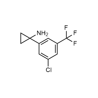 1-(3-Chloro-5-(trifluoromethyl)phenyl)cyclopropan-1-amine|CS-0525540