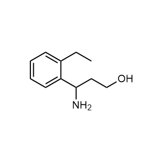 3-Amino-3-(2-ethylphenyl)propan-1-ol|CS-0525711