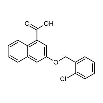 3-((2-Chlorobenzyl)oxy)-1-naphthoic acid|CS-0525914
