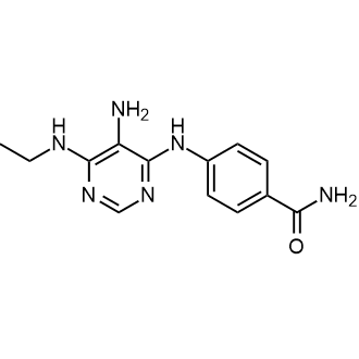4-((5-Amino-6-(ethylamino)pyrimidin-4-yl)amino)benzamide|CS-0526034