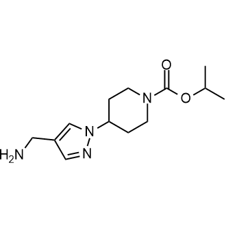 Isopropyl 4-(4-(aminomethyl)-1H-pyrazol-1-yl)piperidine-1-carboxylate|CS-0526040