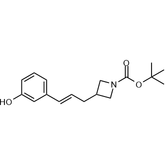 Tert-butyl 3-(3-(3-hydroxyphenyl)allyl)azetidine-1-carboxylate|CS-0526089