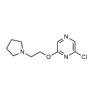 2-Chloro-6-(2-(pyrrolidin-1-yl)ethoxy)pyrazine|CS-0526139