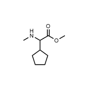 Methyl 2-cyclopentyl-2-(methylamino)acetate|CS-0526331
