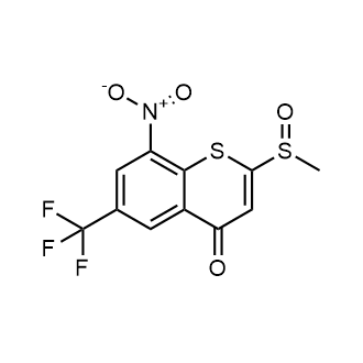 2-(Methylsulfinyl)-8-nitro-6-(trifluoromethyl)-4H-thiochromen-4-one|CS-0526665