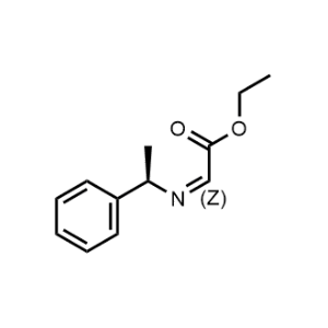 (R,Z)-Ethyl 2-((1-phenylethyl)imino)acetate|CS-0526789