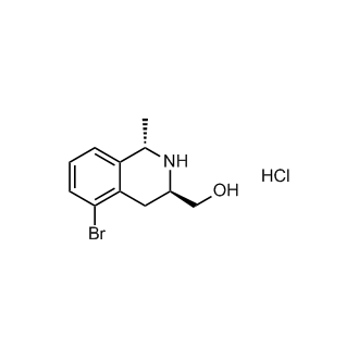 ((1S,3R)-5-Bromo-1-methyl-1,2,3,4-tetrahydroisoquinolin-3-yl)methanol hydrochloride
