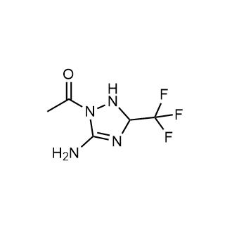 1-(5-Amino-3-(trifluoromethyl)-2,3-dihydro-1H-1,2,4-triazol-1-yl)ethanone|CS-0526894