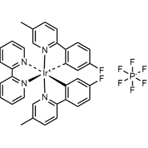 Iridium(1+), (2,2′-bipyridine-κN1,κN1′)bis[5-fluoro-2-(5-methyl-2-pyridinyl-κN)phenyl-κC]-, (OC-6-33)-, hexafluorophosphate(1-)|CS-0526957