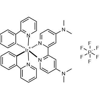 Iridium(1+), bis[2-(2-pyridinyl-κN)phenyl-κC](N4,N4,N4′,N4′-tetramethyl[2,2′-bipyridine]-4,4′-diamine-κN1,κN1′)-, (OC-6-33)-, hexafluorophosphate(1-) 1:1|CS-0526958