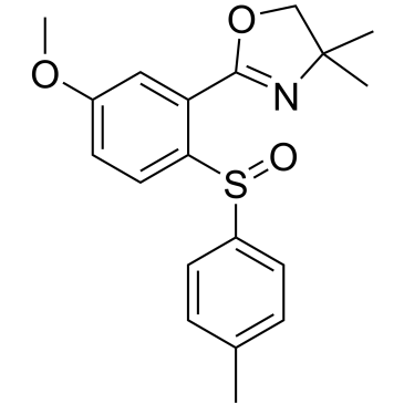2-(5-Methoxy-2-(p-tolylsulfinyl)phenyl)-4,4-dimethyl-4,5-dihydrooxazole|CS-0526971