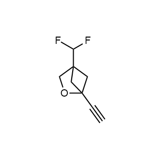 4-(Difluoromethyl)-1-ethynyl-2-oxabicyclo[2.1.1]hexane|CS-0527036