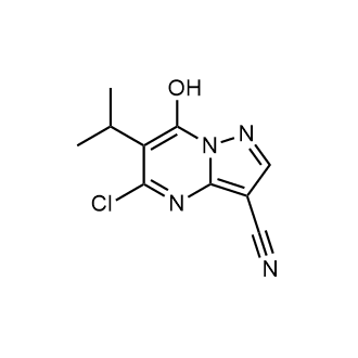 5-Chloro-7-hydroxy-6-isopropylpyrazolo[1,5-a]pyrimidine-3-carbonitrile|CS-0527104