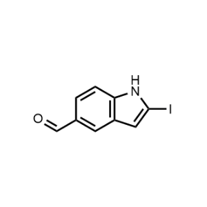 2-Iodo-1H-indole-5-carbaldehyde|CS-0527165