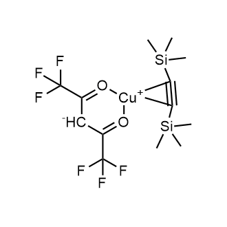 Copper, [(η2-1,2-ethynediyl)bis[trimethylsilane]](1,1,1,5,5,5-hexafluoro-2,4-pentanedionato-κO2,κO4)-|CS-0527321