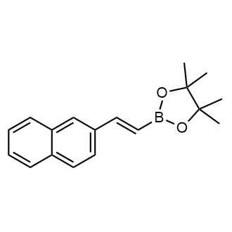 (E)-4,4,5,5-Tetramethyl-2-(2-(naphthalen-2-yl)vinyl)-1,3,2-dioxaborolane|CS-0527636