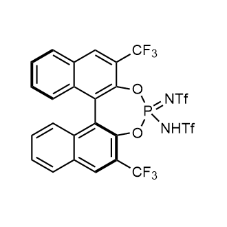 N-((11bS)-2,6-Bis(trifluoromethyl)-4-(((trifluoromethyl)sulfonyl)imino)-4l5-dinaphtho[2,1-d:1',2'-f][1,3,2]dioxaphosphepin-4-yl)-1,1,1-trifluoromethanesulfonamide|CS-0527819