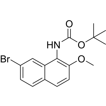 tert-Butyl (7-bromo-2-methoxynaphthalen-1-yl)carbamate|CS-0527824