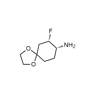 (7S,8R)-7-Fluoro-1,4-dioxaspiro[4.5]decan-8-amine|CS-0527865