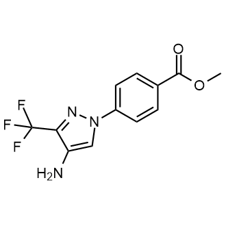 Methyl 4-(4-amino-3-(trifluoromethyl)-1H-pyrazol-1-yl)benzoate|CS-0528486