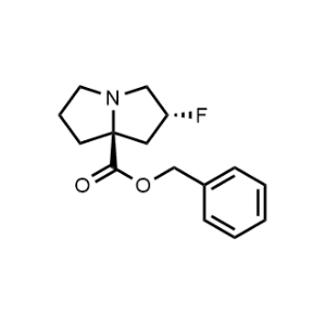 (2R,7aS)-Benzyl 2-fluorohexahydro-1H-pyrrolizine-7a-carboxylate|CS-0528538