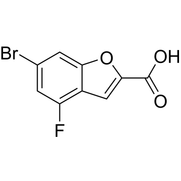 6-Bromo-4-fluorobenzofuran-2-carboxylic acid|CS-0528625