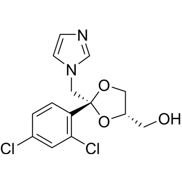rel-((2R,4S)-2-((1H-Imidazol-1-yl)methyl)-2-(2,4-dichlorophenyl)-1,3-dioxolan-4-yl)methanol Ketoconazole Impurity|CS-0528656