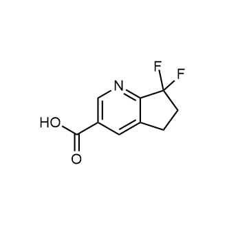 7,7-Difluoro-6,7-dihydro-5H-cyclopenta[b]pyridine-3-carboxylic acid|CS-0528680
