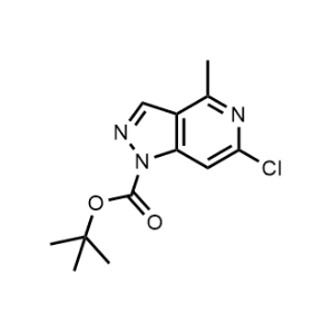 tert-Butyl 6-chloro-4-methyl-1H-pyrazolo[4,3-c]pyridine-1-carboxylate|CS-0528687